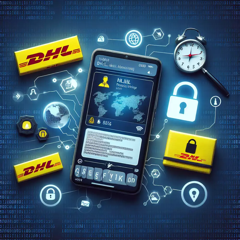 dhl podvodne sms
