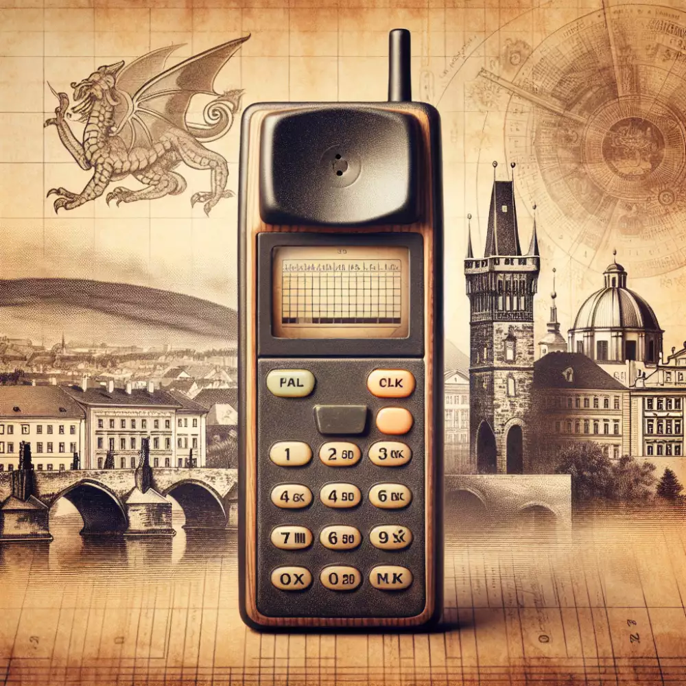 první mobilní telefon v čr