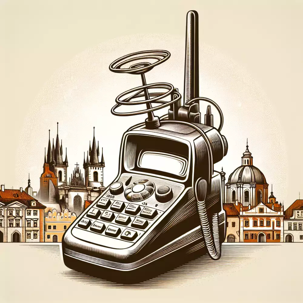 první mobilní telefon v čr